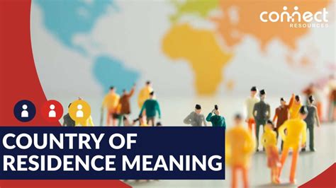what does city of residence mean
